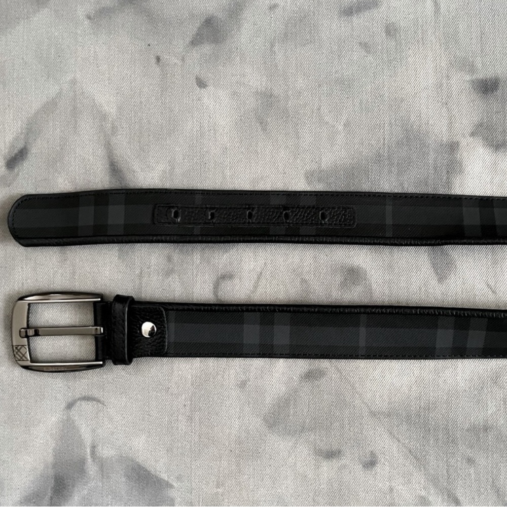 Burberry Tartan Belt